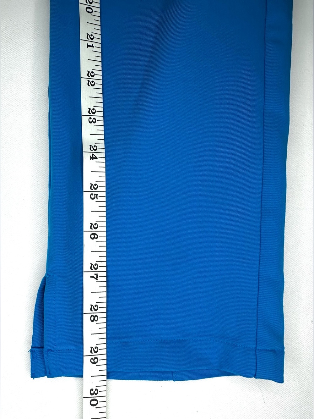 Mandala Scrub Pants 6 Pocket Slim Electric Blue Women’s Size Small - Picture 7 of 7
